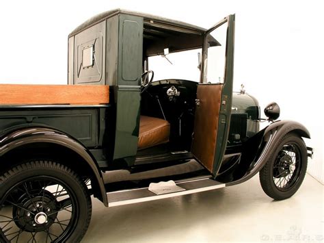 Model T and model A closed cab pickup's 